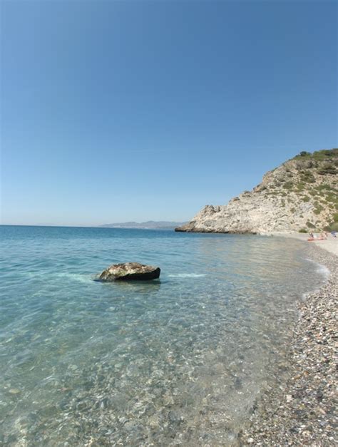 nudist beach nerja|Cantarriján Beach